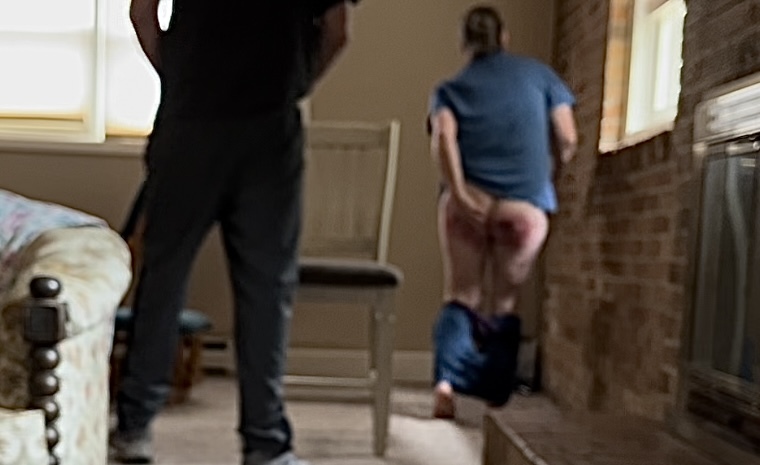 Mouth soaping and spanking — 56